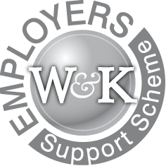 WK Employ Logo silver